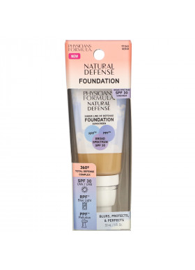 Physicians Formula, Natural Defense Foundation, SPF 30, Medium, 1 fl oz (30 ml)