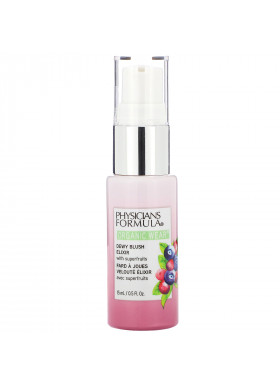 Physicians Formula, Organic Wear, Dewy Blush Elixir, Pink Berry, 0.5 fl oz (15 ml)
