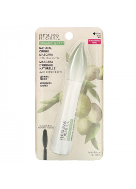 Physicians Formula, Organic Wear, Natural Origin Mascara, Black, 0.26 oz (7.5 g)