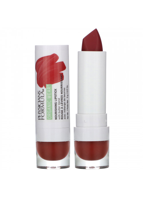 Physicians Formula, Organic Wear, Nourishing Lipstick, Spice, 0.17 oz (5 g)