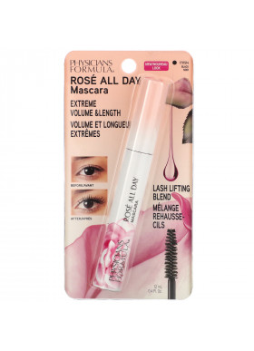 Physicians Formula, Rose All Day Mascara, Black, 0.4 fl oz (12 ml)