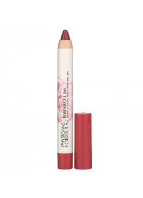 Physicians Formula, Rose Kiss All Day, Glossy Lip Color, Blushing Mauve, 0.15 oz (4.3 g)