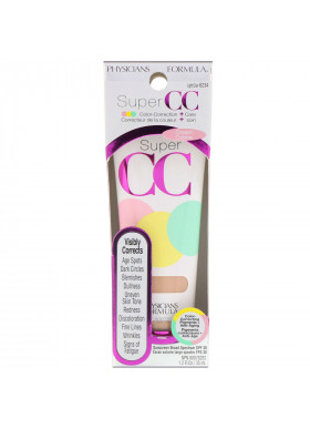 Physicians Formula, Super CC, Color-Correction + Care Cream, SPF 30, Light, 1.2 fl oz (35 ml)