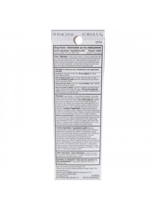 Physicians Formula, Super CC, Color-Correction + Care Cream, SPF 30, Light, 1.2 fl oz (35 ml)