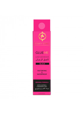 Pinky Goat, Glue Me Lash Adhesive, Dark Black, 1 Pair