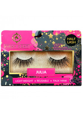 Pinky Goat, Julia, Light Weight False Eyelashes, 1 Pair