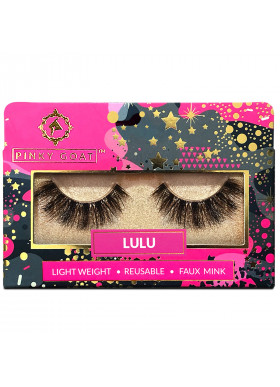 Pinky Goat, Lulu, Light Weight False Eyelashes, 1 Pair