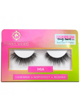 Pinky Goat, Mia, Wispy Effect False Eyelashes, 1 Pair