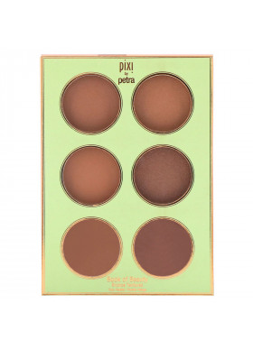 Pixi Beauty, Book of Beauty, Bronze Textures, 6 Bronzers - 0.09 oz (2.7 g) Each