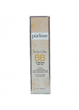 Purlisse, Perfect Glow, BB Cream, SPF 30, Light,  1.4 fl oz (40 ml)