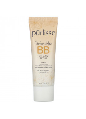 Purlisse, Perfect Glow, BB Cream, SPF 30, Light,  1.4 fl oz (40 ml)