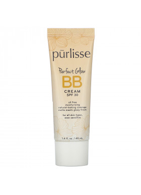 Purlisse, Perfect Glow, BB Cream, SPF 30, Medium, 1.4 fl oz (40 ml)