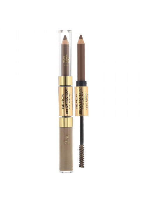 Revlon, Brow Fantasy, 108 Light Brown, 0.011 oz (0.31 g) / 0.04 fl oz (1.18 ml)