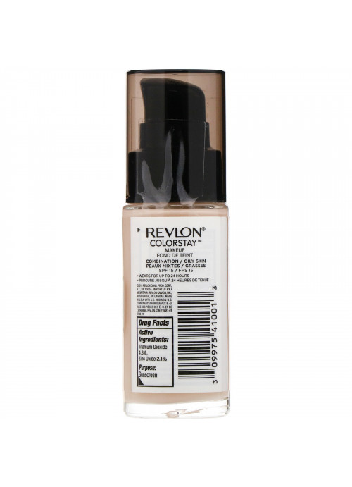 Revlon, Colorstay, Makeup, Combination/Oily, 110 Ivory, 1 fl oz (30 ml)