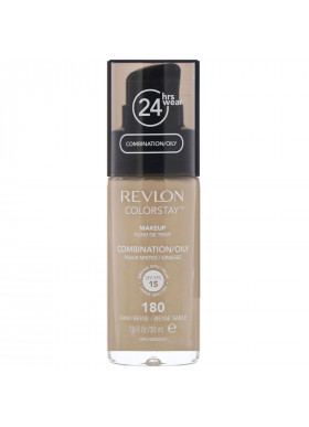 Revlon, Colorstay, Makeup, Combination/Oily, 180 Sand Beige, 1 fl oz (30 ml)