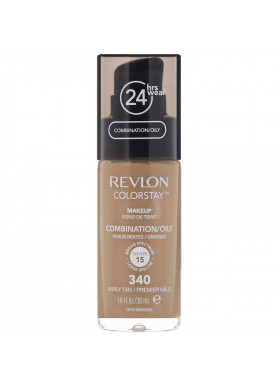 Revlon, Colorstay, Makeup, Combination/Oily, 340 Early Tan, 1 fl oz (30 ml)