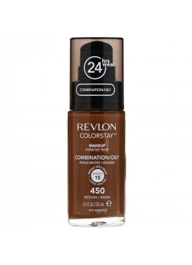 Revlon, Colorstay, Makeup, Combination/Oily, 450 Mocha, 1 fl oz (30 ml)