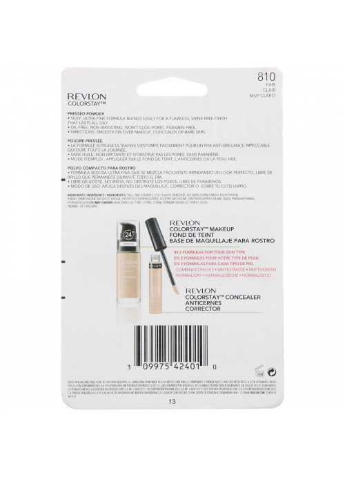 Revlon, Colorstay, Pressed Powder, 810 Fair, 0.3 oz (8.4 g)