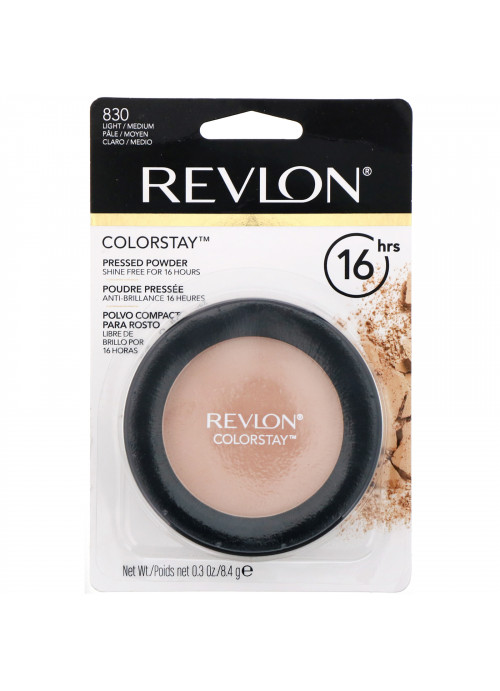 Revlon, Colorstay, Pressed Powder, 830 Light / Medium, .3 oz (8.4 g)