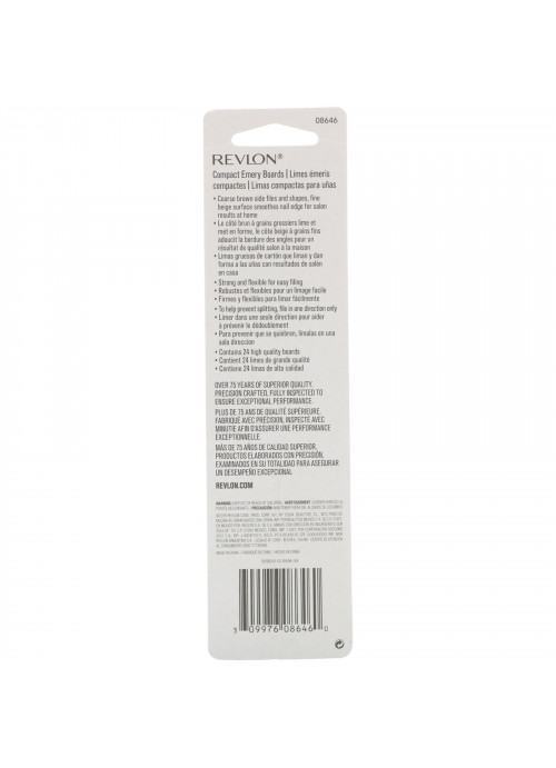 Revlon, Compact Emery Boards, 24 Count