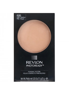 Revlon, PhotoReady, Powder, 020 Light Medium, .25 oz (7.1 g)