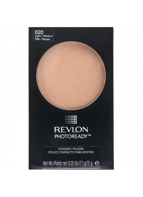 Revlon, PhotoReady, Powder, 020 Light Medium, .25 oz (7.1 g)