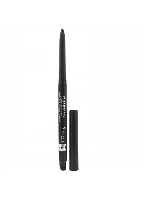 Rimmel London, Exaggerated Eye Definer, 262 Blackest Black, .009 oz (.28 g)