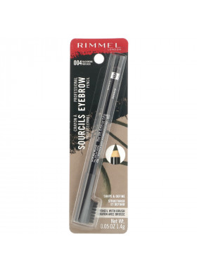 Rimmel London, Professional Eyebrow Pencil, 004 Black Brown, .05 oz (1.4 g)