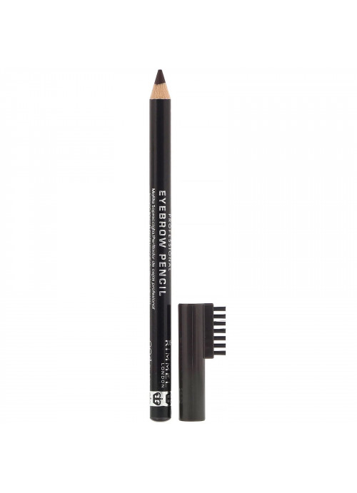 Rimmel London, Professional Eyebrow Pencil, 004 Black Brown, .05 oz (1.4 g)