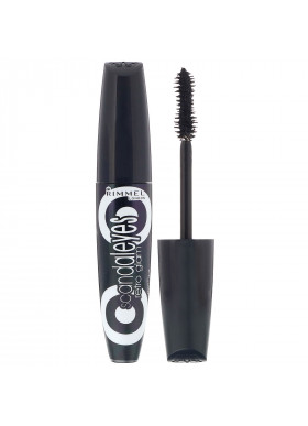Rimmel London, Scandaleyes Retro Glam Mascara, 003 Extreme Black, 0.41 fl oz (12 ml)