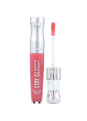 Rimmel London, Stay Glossy Lip Gloss, 150 Claridge's Ruby, .18 fl oz (5.5 ml)
