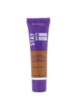 Rimmel London, Stay Matte Full Coverage Mattifying Foundation, 506 Deep Noisette, 1 fl oz (30 ml)