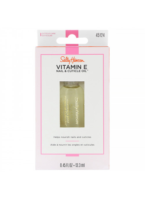 Sally Hansen, Vitamin E Nail & Cuticle Oil , 0.45 fl oz (13.3 ml)