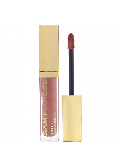 Sam Marcel, Luxurious Liquid Lipstick, Claudine, 0.185 fl oz (5.50 ml)