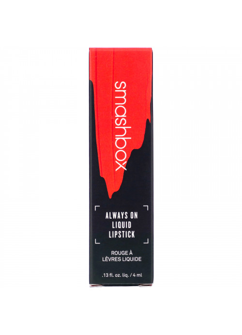 Smashbox, Always On Liquid Lipstick, Thrill Seeker, 0.13 fl oz (4 ml)