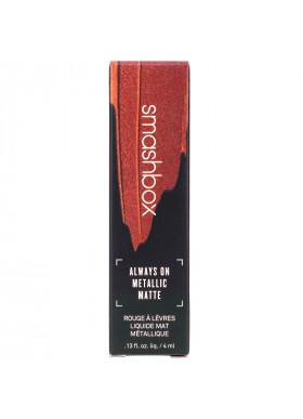 Smashbox, Always On Metallic Matte Liquid Lipstick, Bold Digger, 0.13 fl oz (4 ml)