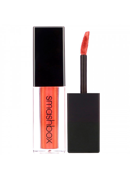 Smashbox, Always On  Metallic Matte Liquid Lipstick, Rust Fund, 0.13 fl oz (4 ml)