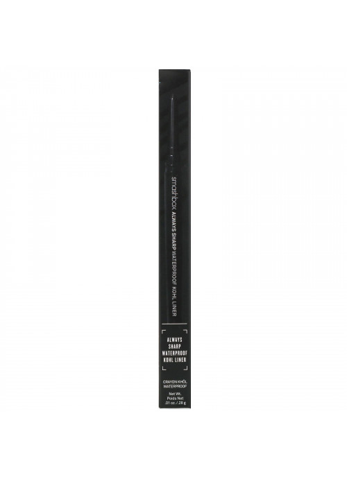 Smashbox, Always Sharp Waterproof Kohl Liner, Raven, .01 oz (.28 g)