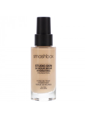 Smashbox, Studio Skin 24 Hour Wear Hydrating Foundation 0.5 Fair with Cool Undertone, 1 fl oz (30 ml)