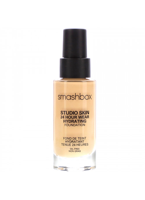 Smashbox, Studio Skin 24 Hour Wear Hydrating Foundation,1.1 Fair Light with Neutral Undertone, 1 fl oz (30 ml)