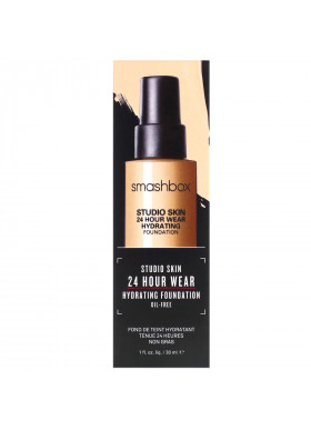 Smashbox, Studio Skin 24 Hour Wear Hydrating Foundation 2.1 Light with Warm Peach Undertone, 1 fl oz (30 ml)