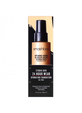 Smashbox, Studio Skin 24 Hour Wear Hydrating Foundation 2.15 Light with Cool Undertone, 1 fl oz (30 ml)