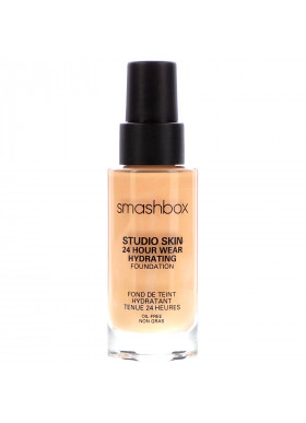 Smashbox, Studio Skin 24 Hour Wear Hydrating Foundation 2.15 Light with Cool Undertone, 1 fl oz (30 ml)