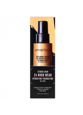 Smashbox, Studio Skin 24 Hour Wear Hydrating Foundation, 2.3 Light Medium with Warm Undertone, 1 fl oz (30 ml)