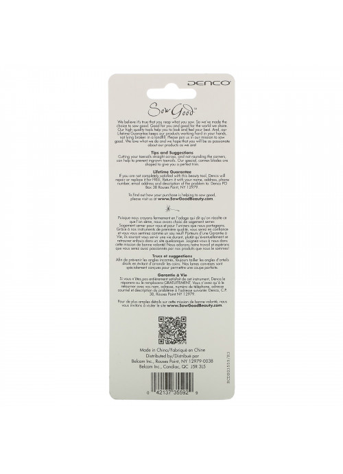 Sow Good, Straight Cut Toenail Clipper, 1 Clipper
