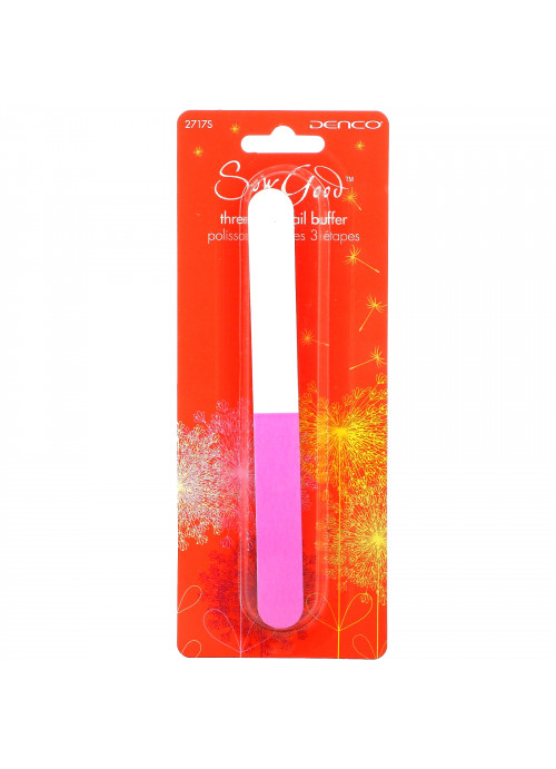 Sow Good, Three Step Nail Buffer, 1 Count