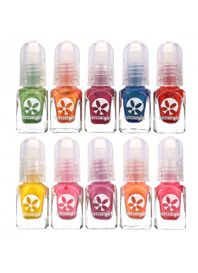 SuncoatGirl, Water-Based Nail Polish Kit, Party Palette, 10 Pieces