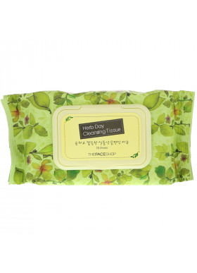 The Face Shop, Herb Day Cleansing Tissue, 70 Sheets