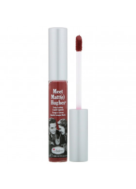 theBalm Cosmetics, Meet Matt(e) Hughes, Long-Lasting Liquid Lipstick, Charming, 0.25 fl oz (7.4 ml)
