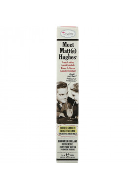 theBalm Cosmetics, Meet Matt(e) Hughes, Long-Lasting Liquid Lipstick, Honest, 0.25 fl oz (7.4 ml)